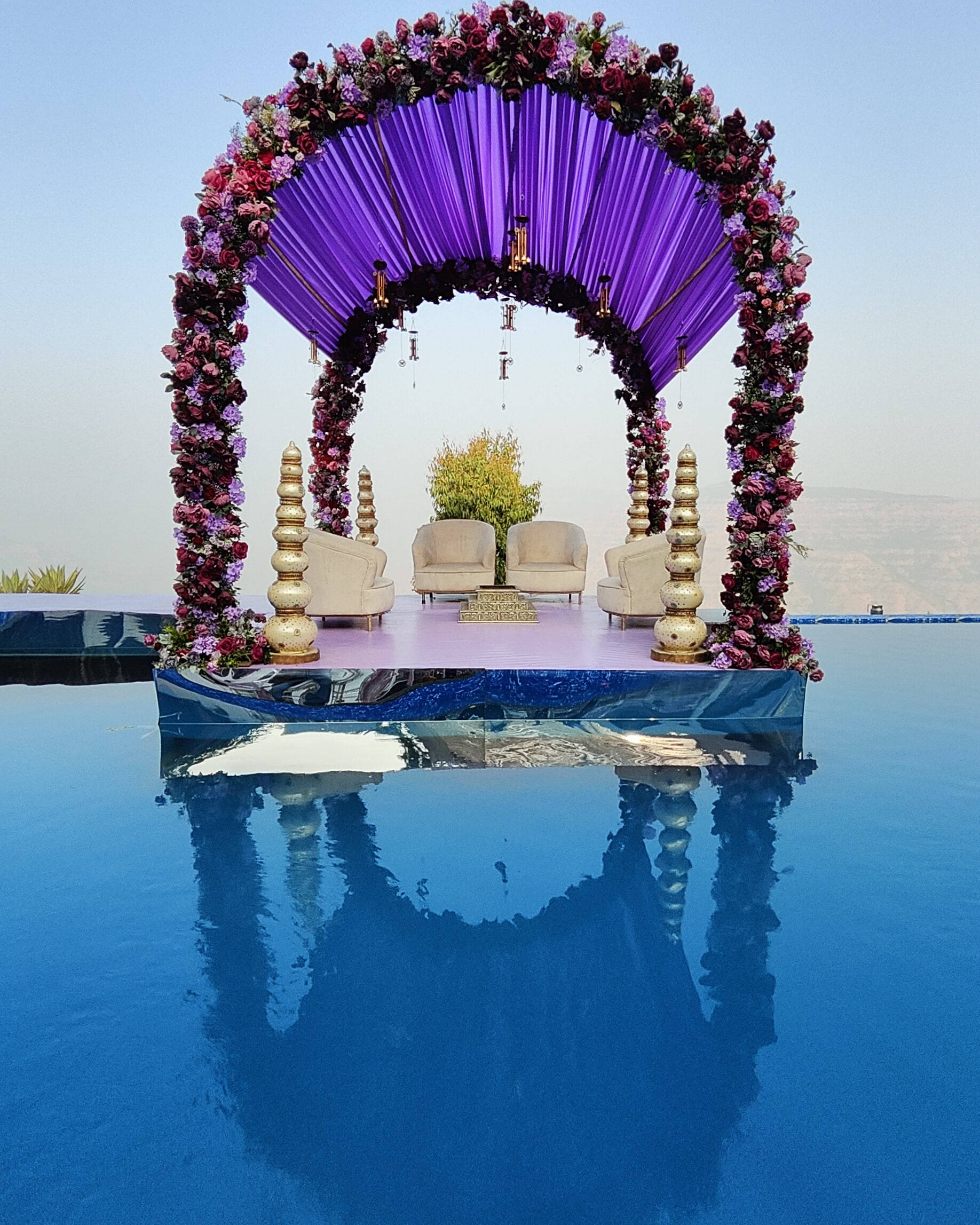 Pool view at Cloud Mist